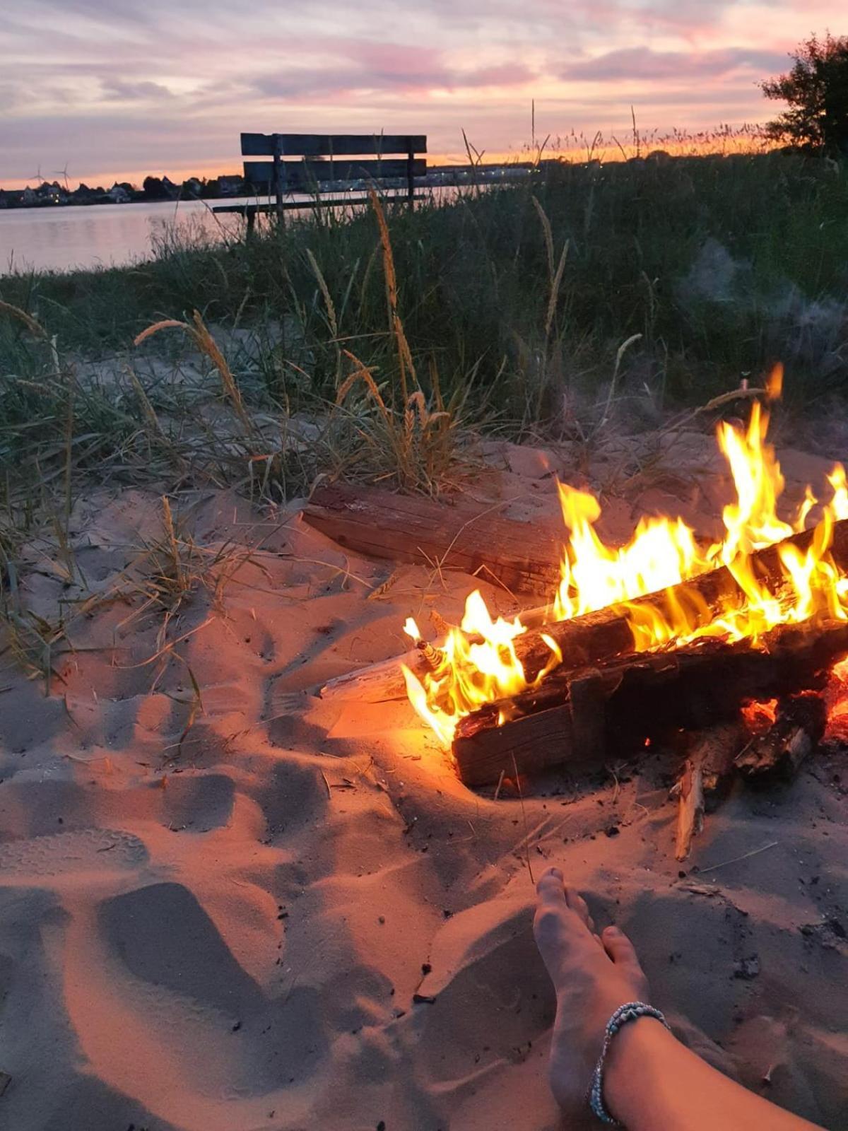 Ferienwohnung Sonnenaufgangsgenuss Harriersand Schwanewede Eksteriør bilde